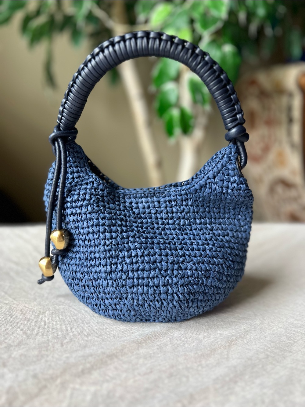 Madewell The Camren Mini Bag Indigo Blue NWT - Picture 3 of 5